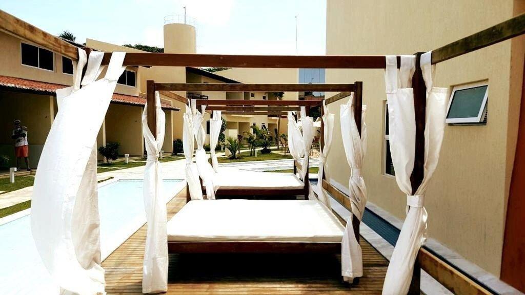 Praia de Pipa Solar Agua Flats De Frente Para Piscina מראה חיצוני תמונה